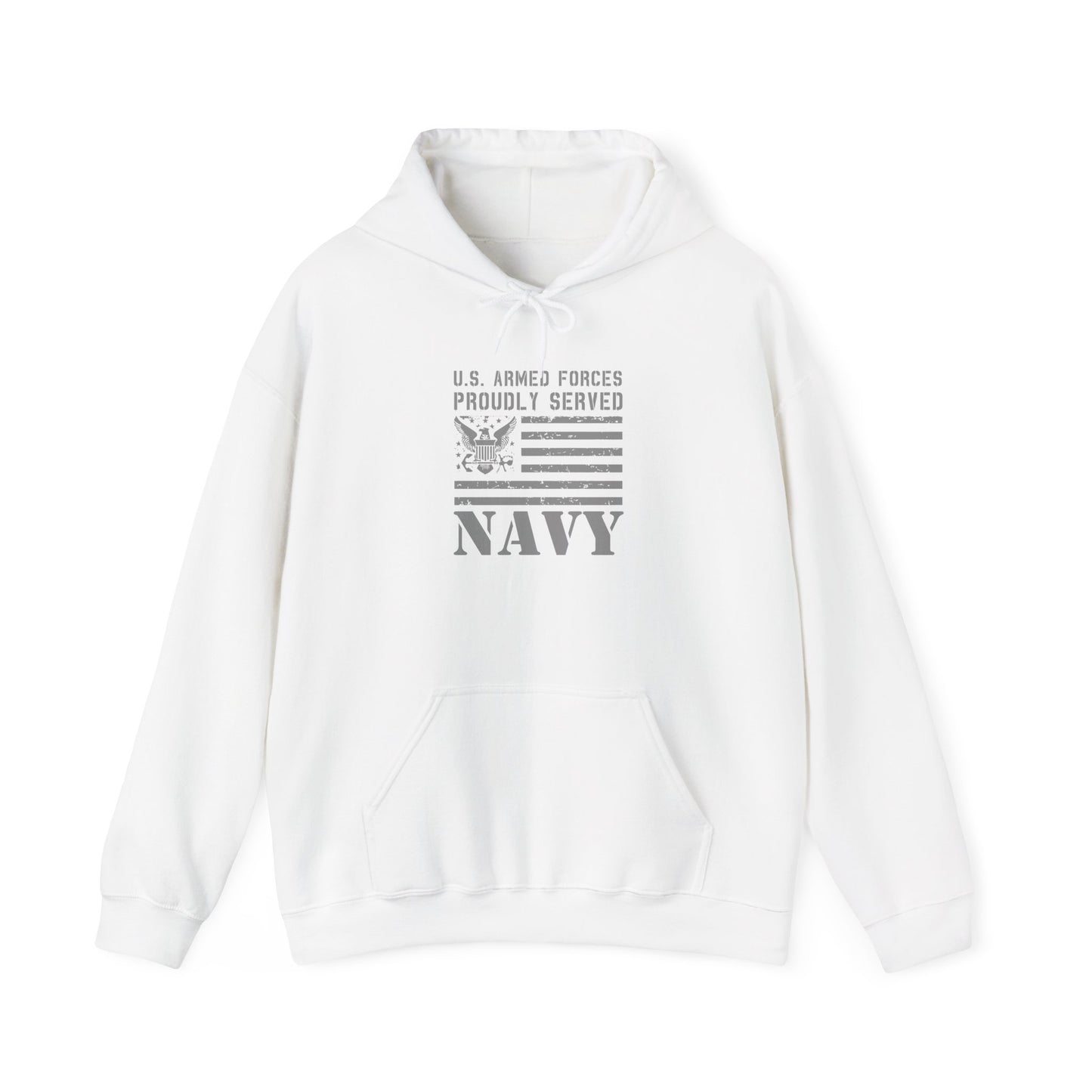 U.S. Armed Forces Proudly Served Navy  Hoodie