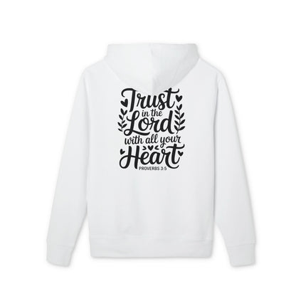 Hoodie - "Trust in the Lord with All Your Heart" Inspirational Christian Hoodie