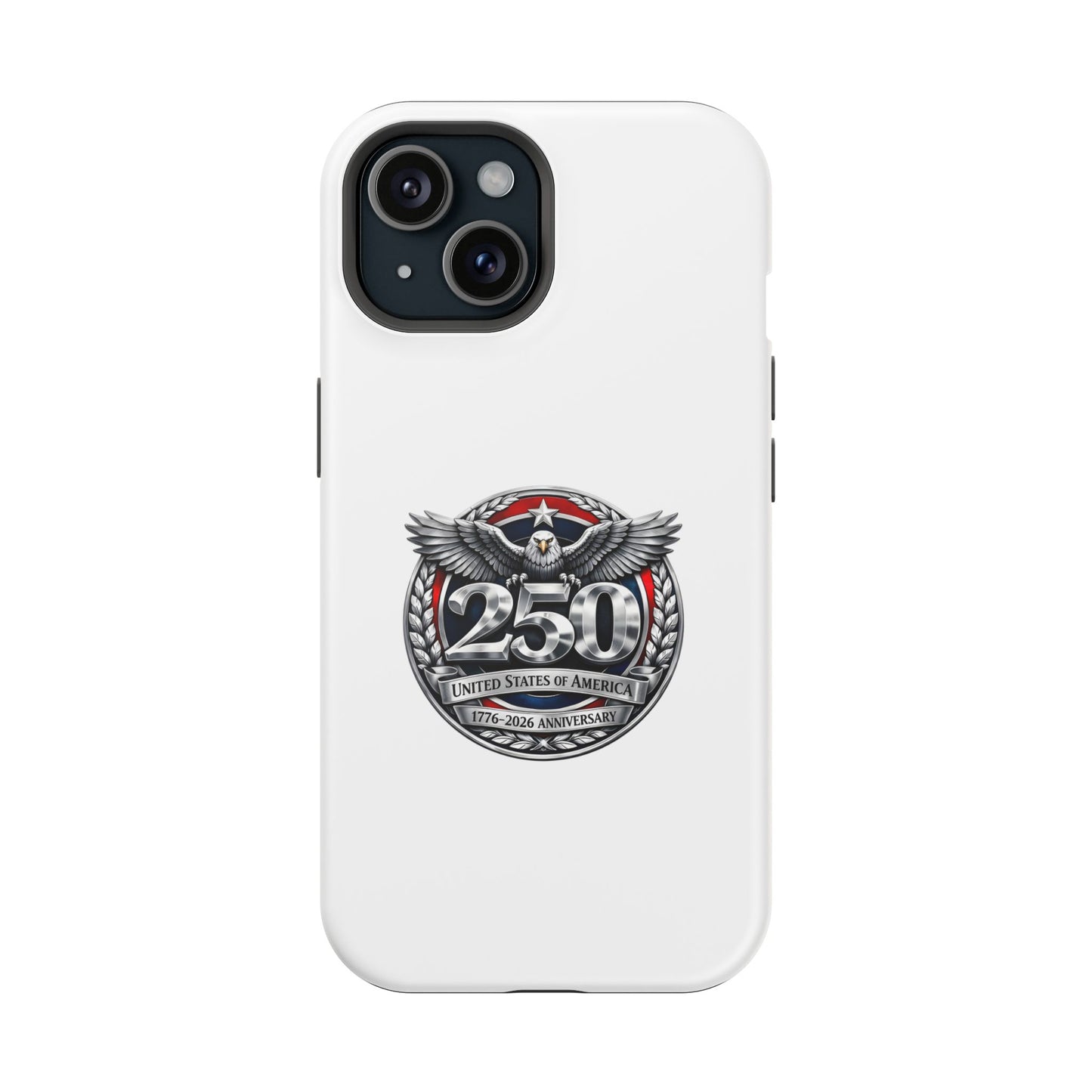 iPhone Magnetic Impact Case — 250th Anniversary Eagle Badge Design
