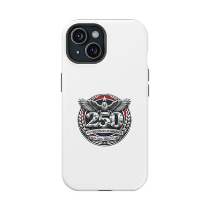 iPhone Magnetic Impact Case — 250th Anniversary Eagle Badge Design