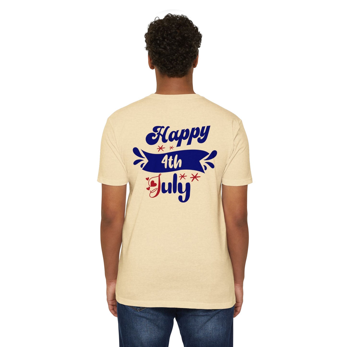 Happy 4th of July T-Shirt — Patriotic Independence Day Tee