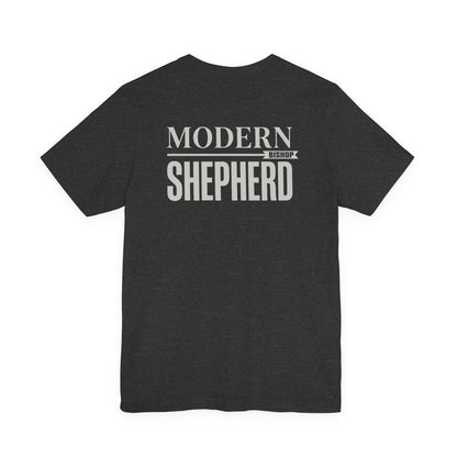 Modern Shepherd T‑Shirt – "Modern Bishop Shepherd" Graphic Tee