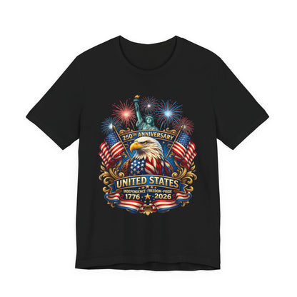 250th Anniversary United States Eagle T-Shirt – 1776–2026 Patriotic Tee
