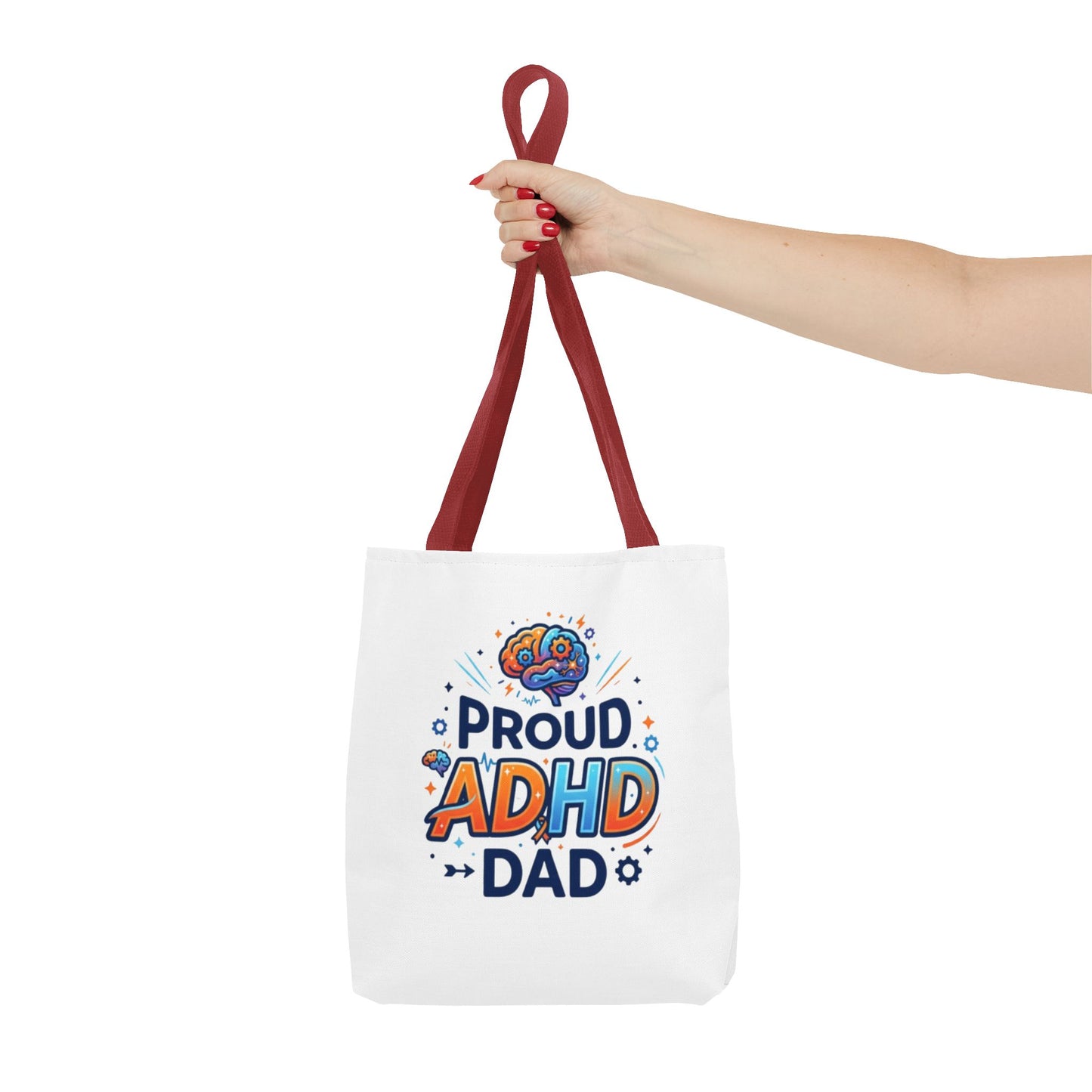 Proud ADHD Dad Tote Bag — Awareness Gift for Fathers