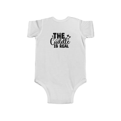 Infant Bodysuit "The Cuddle Is Real" - Cute Baby Onesie, Newborn Gift