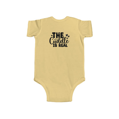 Infant Bodysuit "The Cuddle Is Real" - Cute Baby Onesie, Newborn Gift