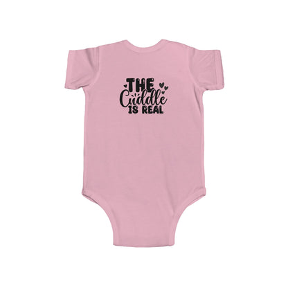Infant Bodysuit "The Cuddle Is Real" - Cute Baby Onesie, Newborn Gift