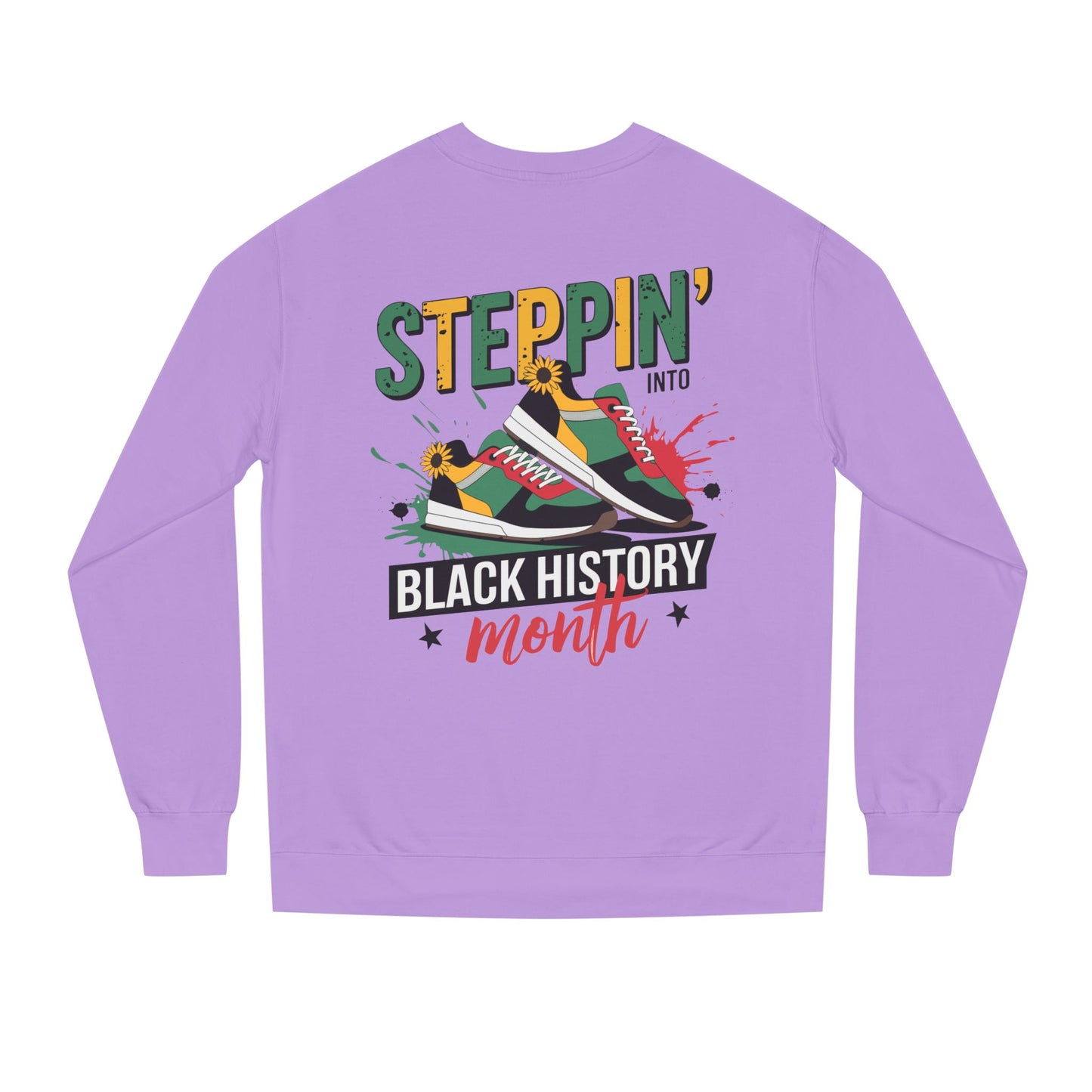 Steppin' Into Black History Month Sweatshirt