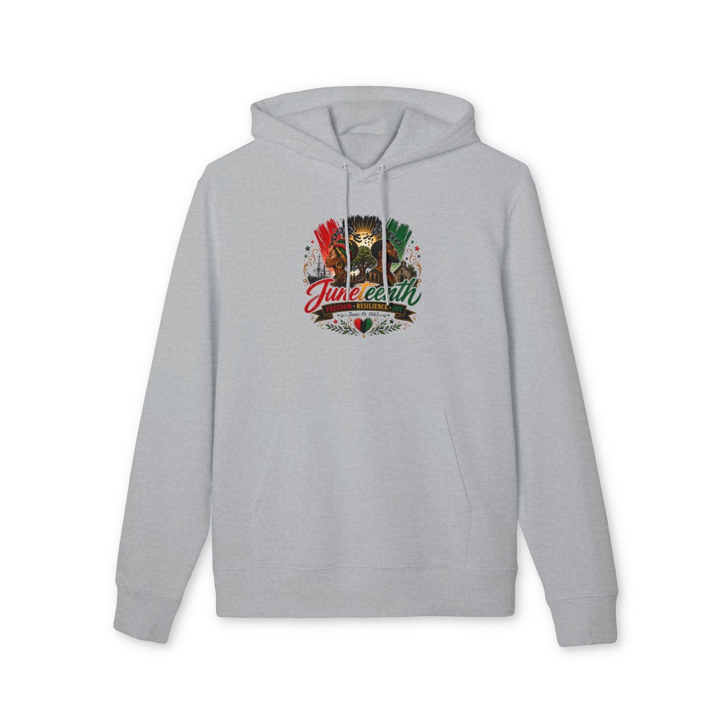 Juneteenth Celebration Hoodie — Black History Freedom Tribute
