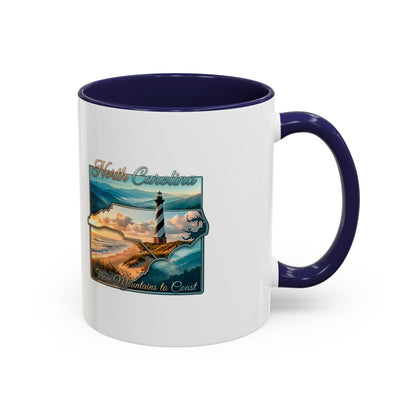 Coastal Lighthouse Coffee Mug – From Mountains to Coast Accent Mug