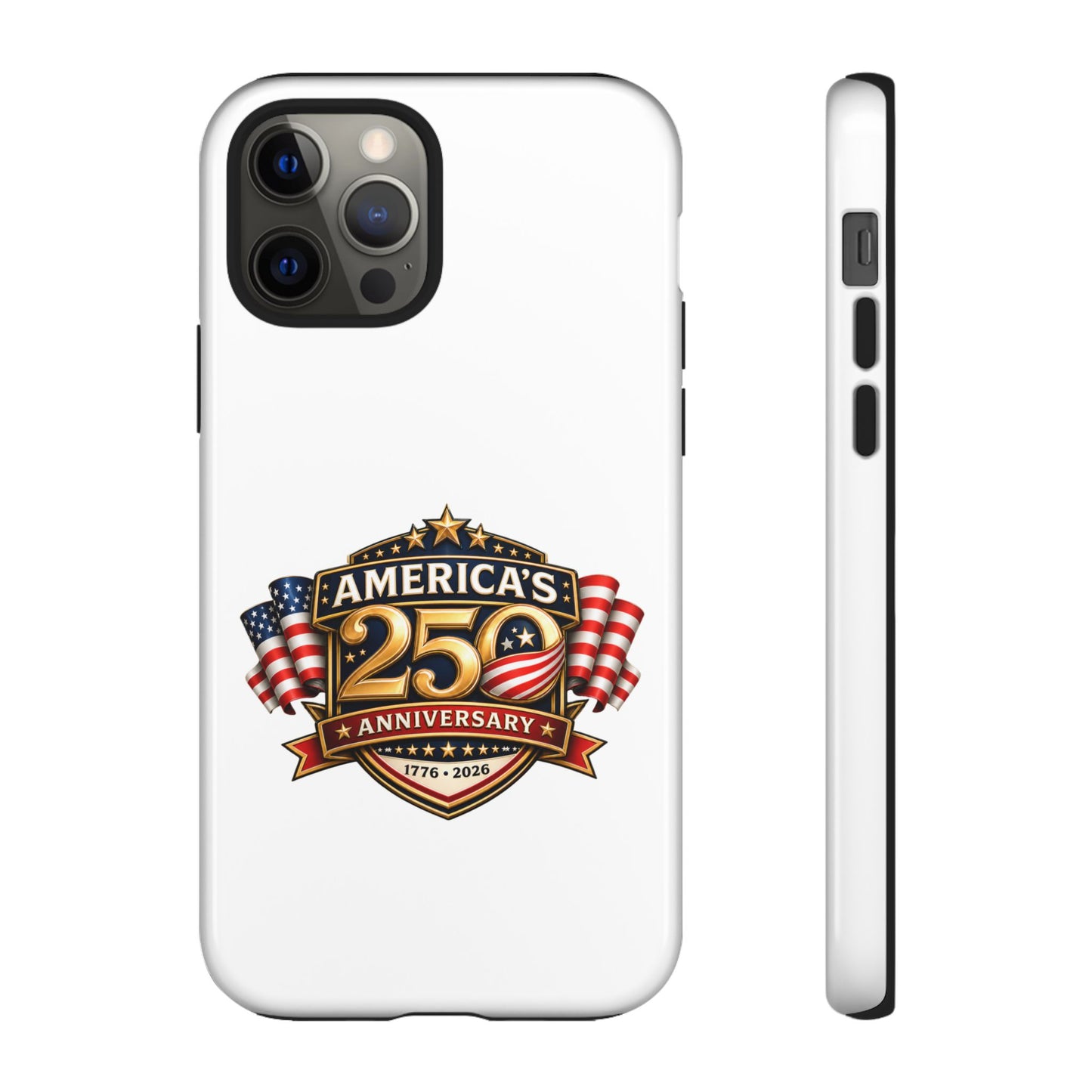 25th Anniversary Patriotic Phone Case — America’s Celebration Design