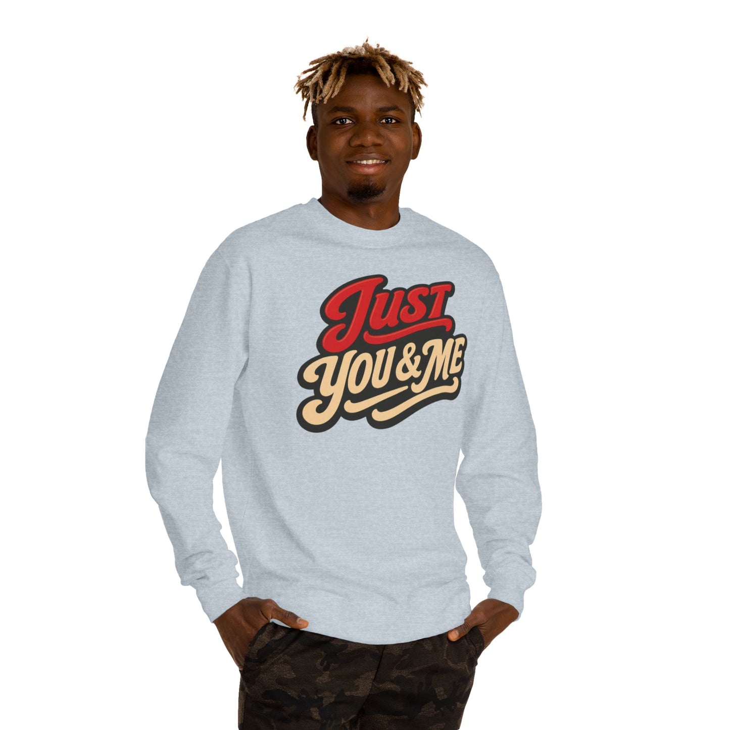 Just You & Me Sweatshirt – Retro Couples Crewneck