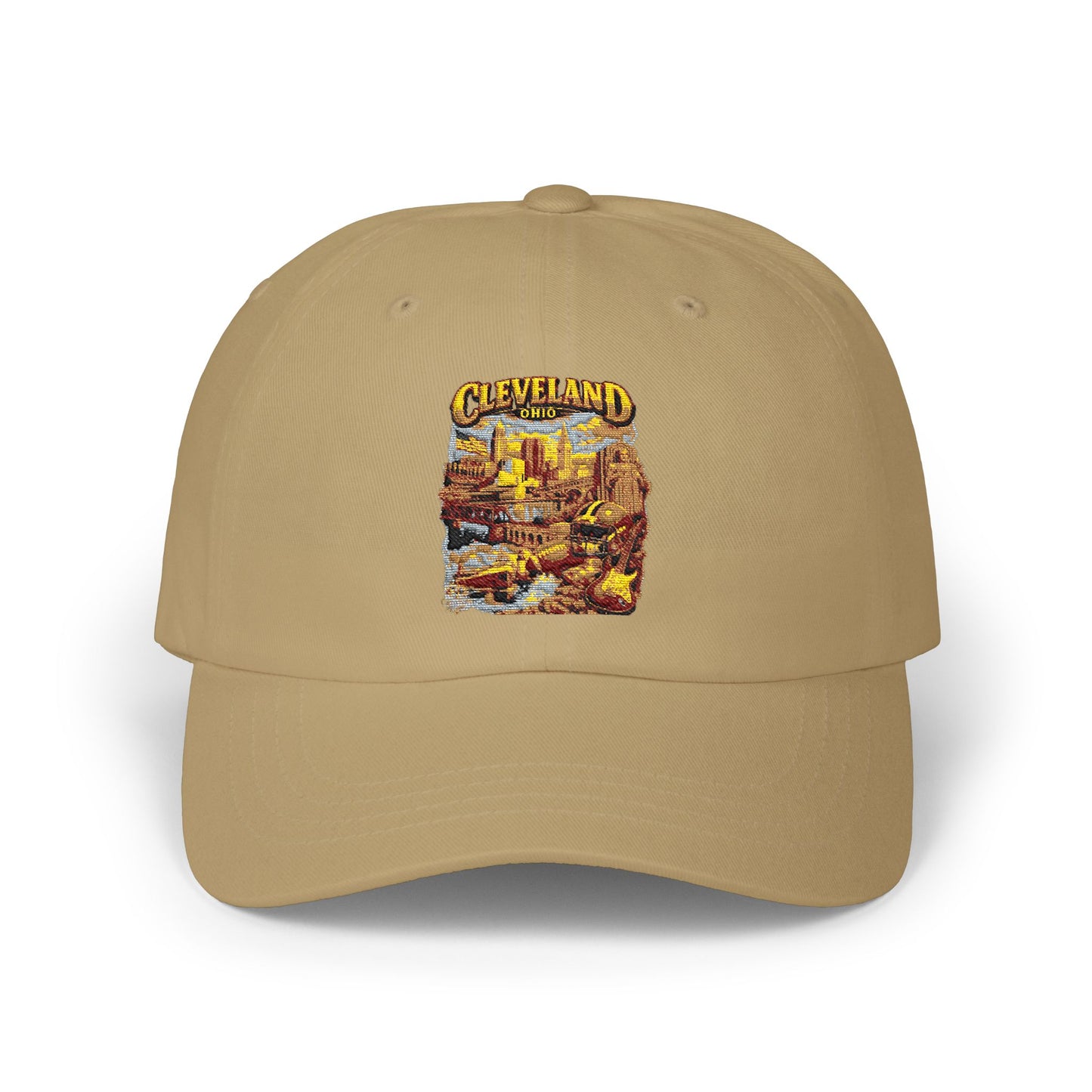 Cleveland Vintage Landscape Dad Cap