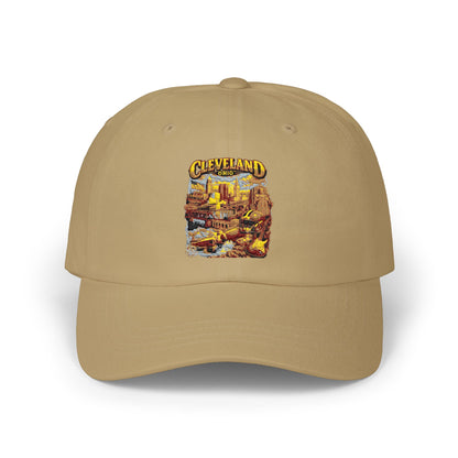 Cleveland Vintage Landscape Dad Cap