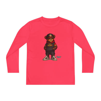Kids Bear Graphic Long Sleeve Tee — Urban Streetwear Youth Shirt