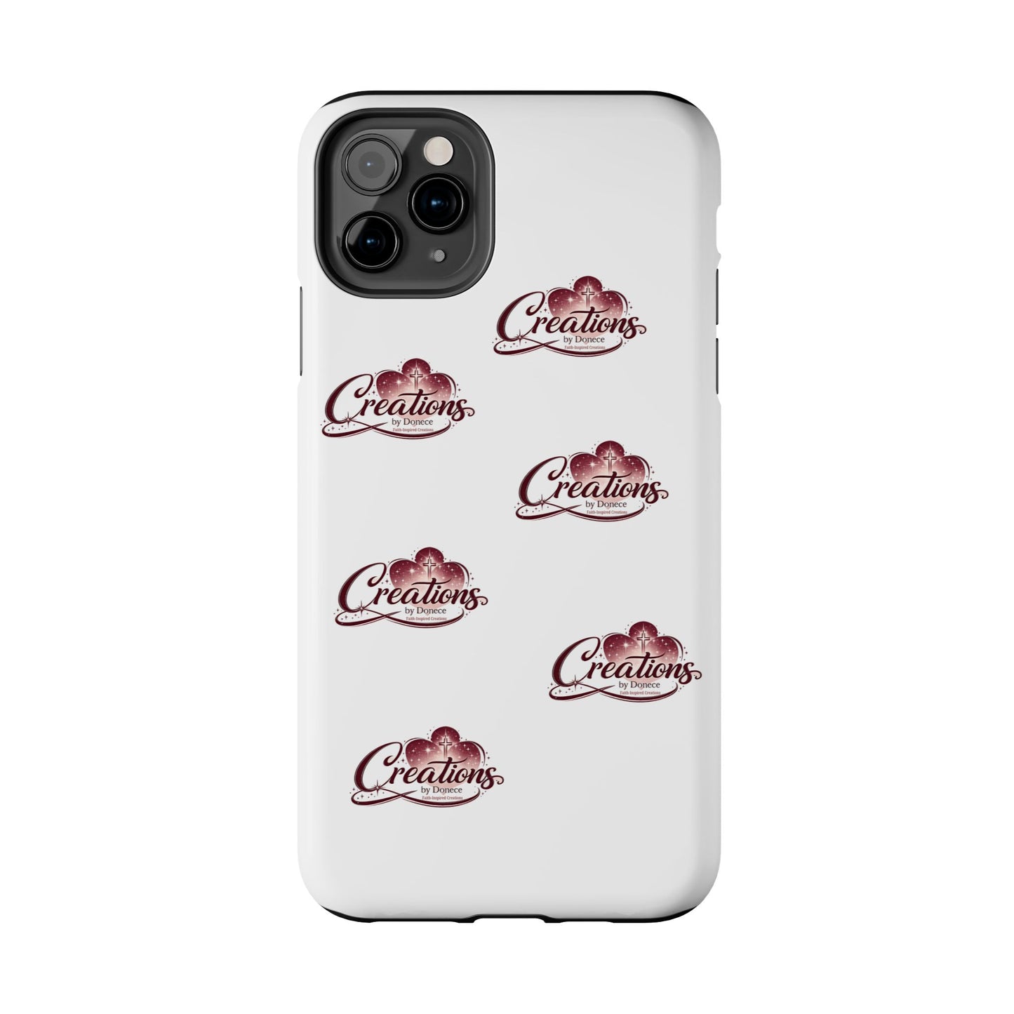 Logo Pattern Tough Phone Case — Creations Repeat Design