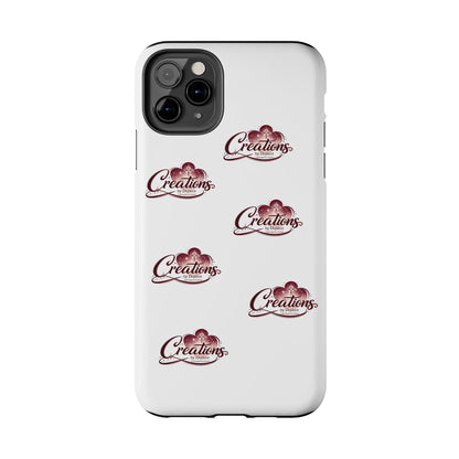 Logo Pattern Tough Phone Case — Creations Repeat Design