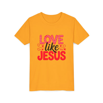 Youth Tee - "Love Like Jesus" Christian Kids Shirt