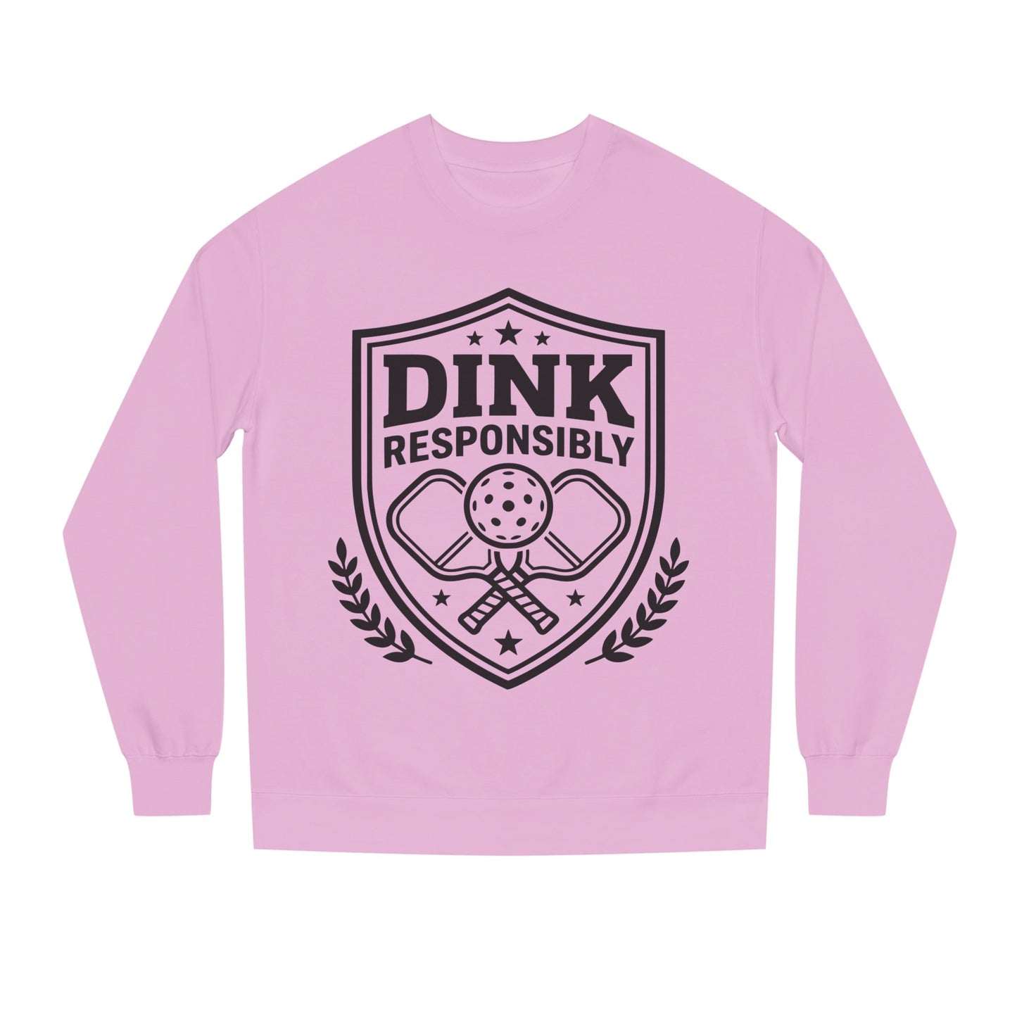 Pickleball Sweatshirt — “Dink Responsibly” Crewneck