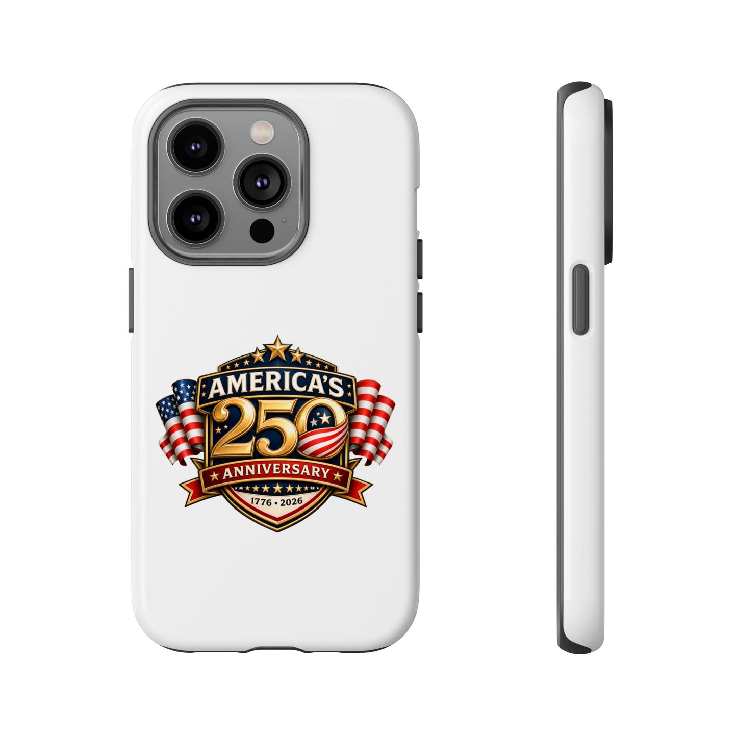 25th Anniversary Patriotic Phone Case — America’s Celebration Design
