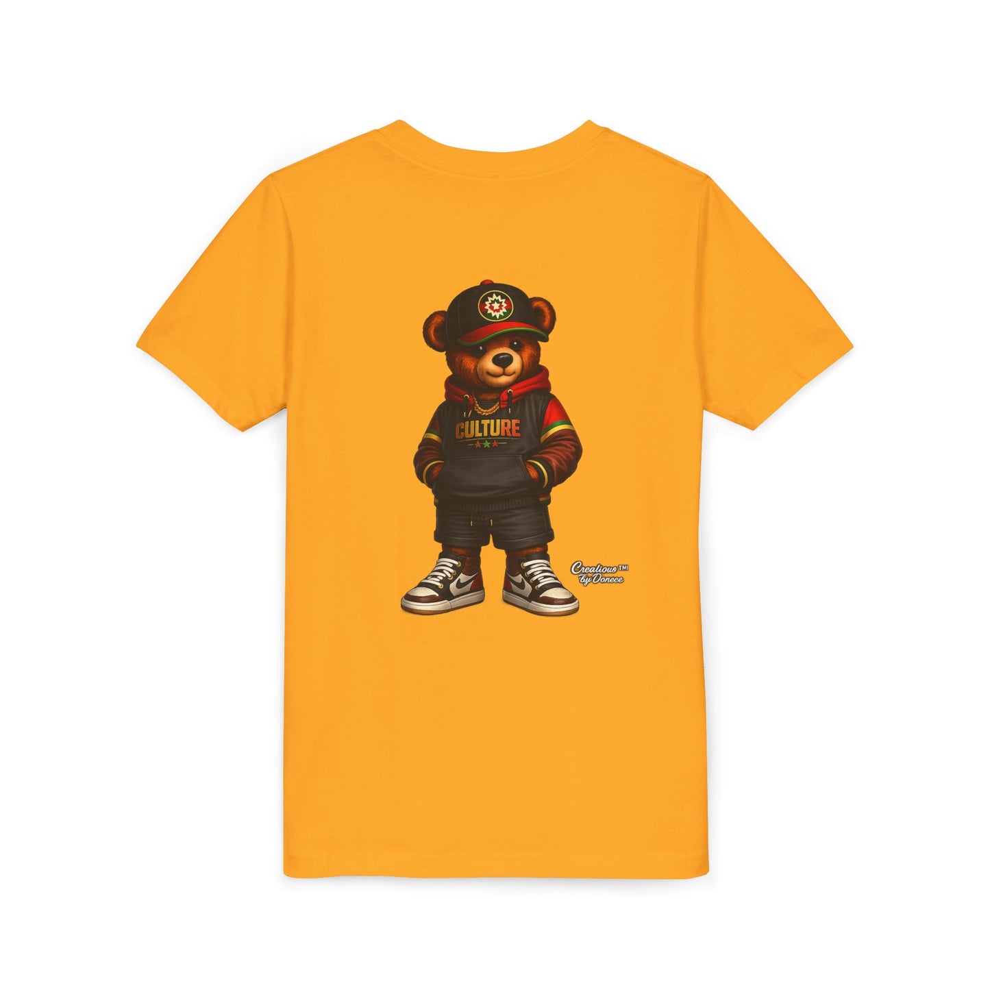 Youth Tee — Urban Bear "Culture" Graphic