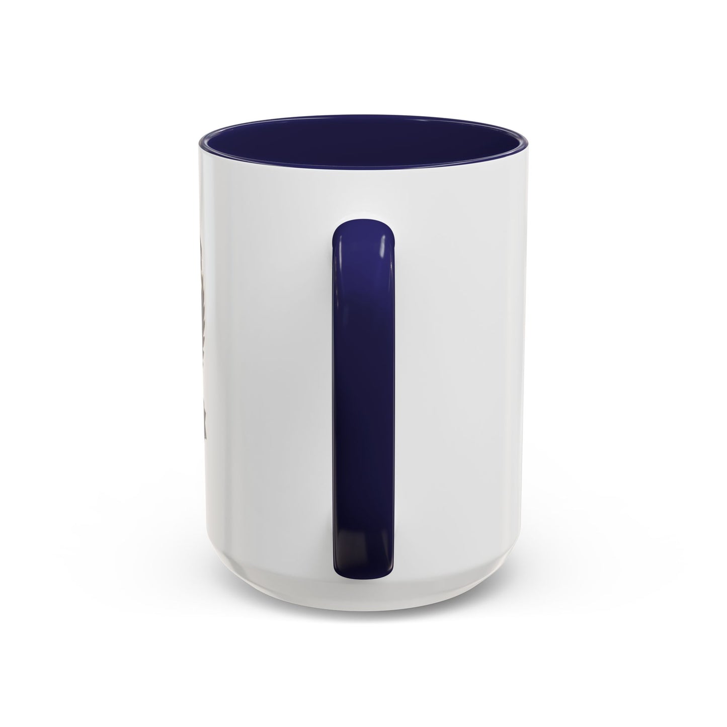 U.S. Air Force Emblem Accent Coffee Mug — Defend Protect Dominate (11/15oz)