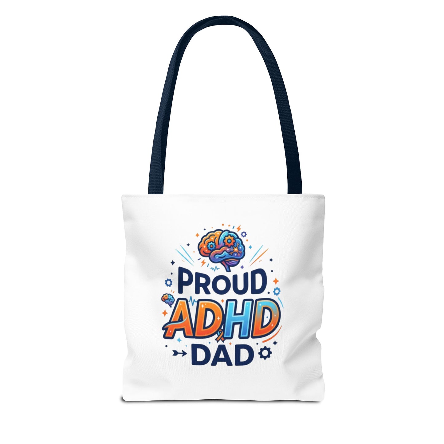 Proud ADHD Dad Tote Bag — Awareness Gift for Fathers