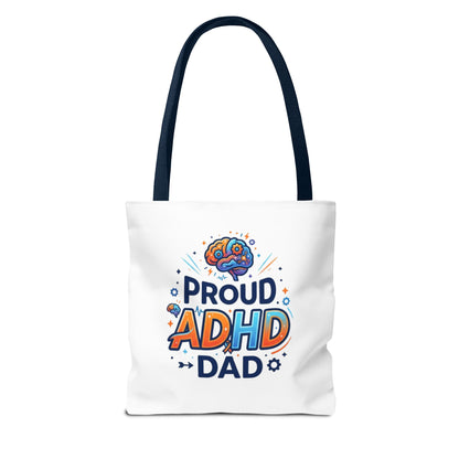 Proud ADHD Dad Tote Bag — Awareness Gift for Fathers