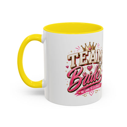 Team Bride Coffee Mug — 'Team Bride' Bachelorette Accent Mug (11/15oz)