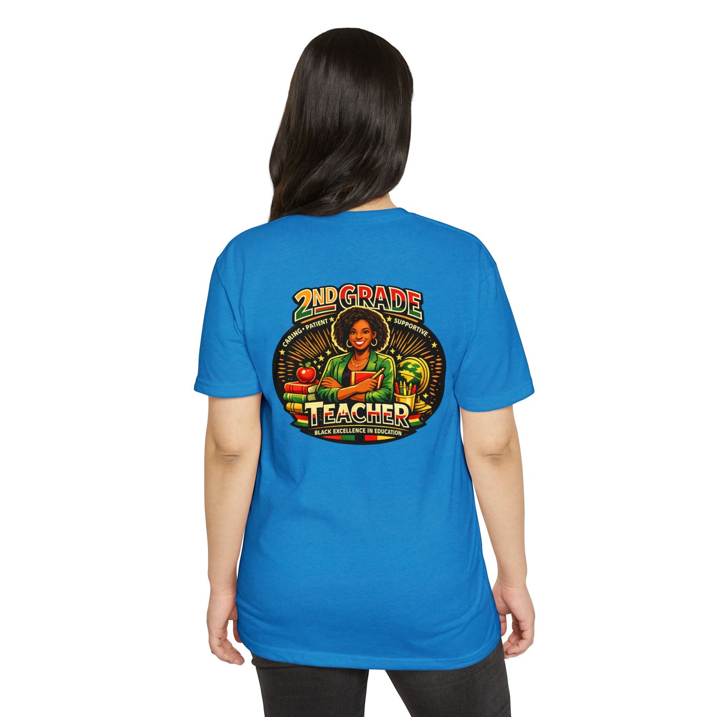 2nd Grade Teacher T-Shirt – Proud Elementary School Teacher Gift