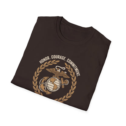 Honor Courage Commitment The Marines T‑Shirt