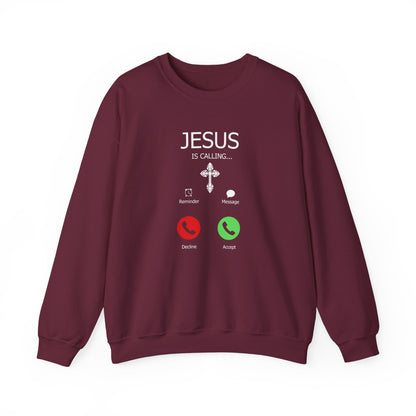 Jesus Is Calling Sweatshirt