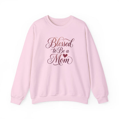 Blessed to Be a Mom Crewneck Sweatshirt