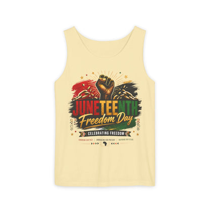 Juneteenth Freedom Day Tank Top — Celebrating Freedom Graphic