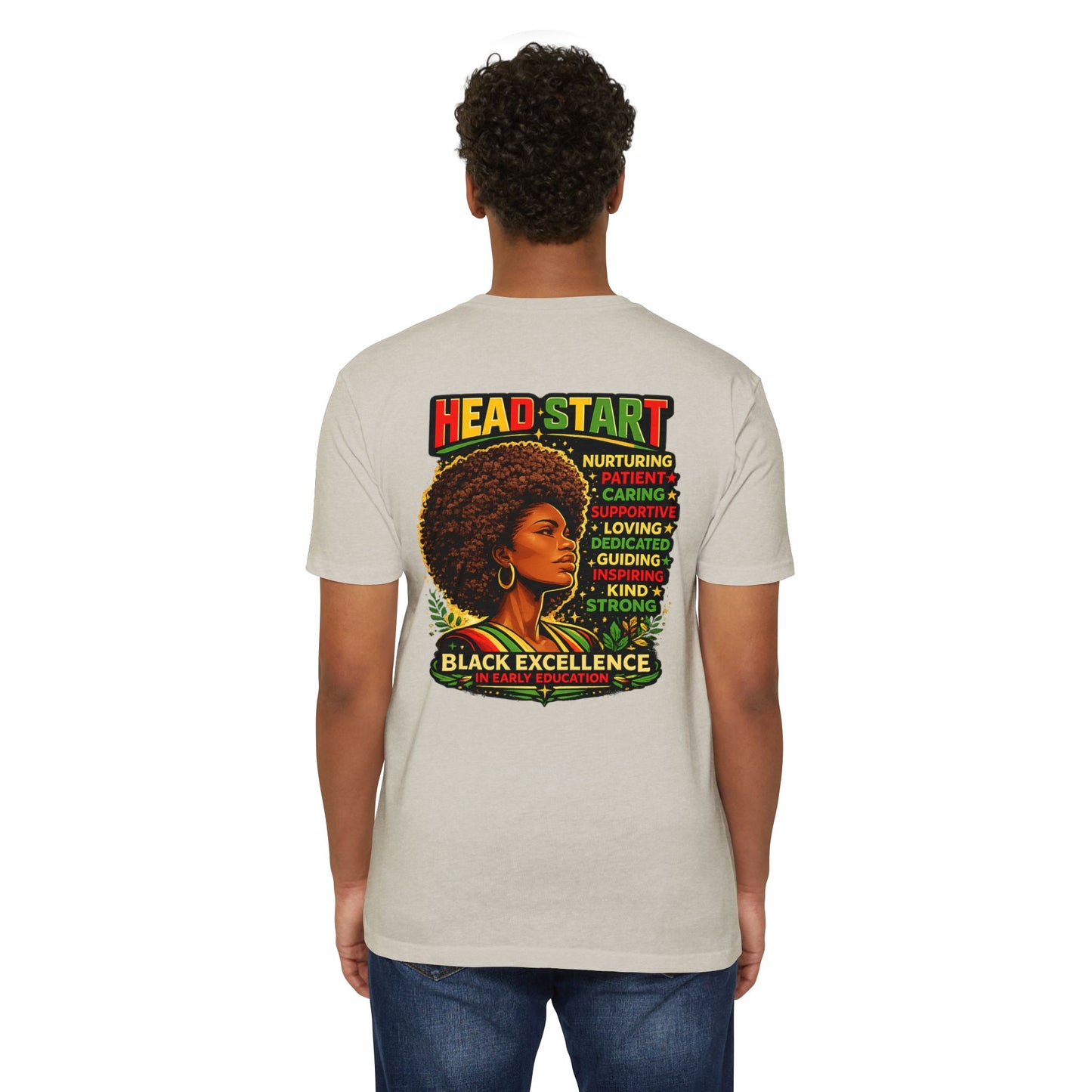 Head Start Black Excellence T-Shirt — Afrocentric Inspirational Graphic Tee