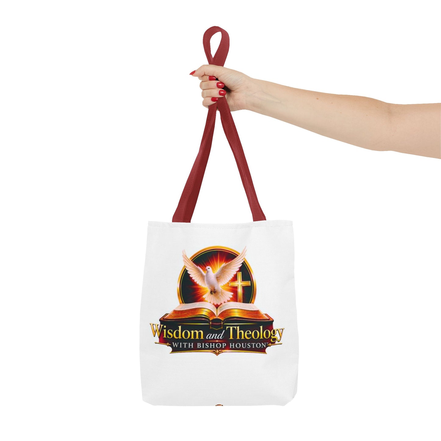 Christian Wisdom & Theology Tote Bag — 'Wisdom and Theology with Bishop Houston' Inspirational Faith Tote