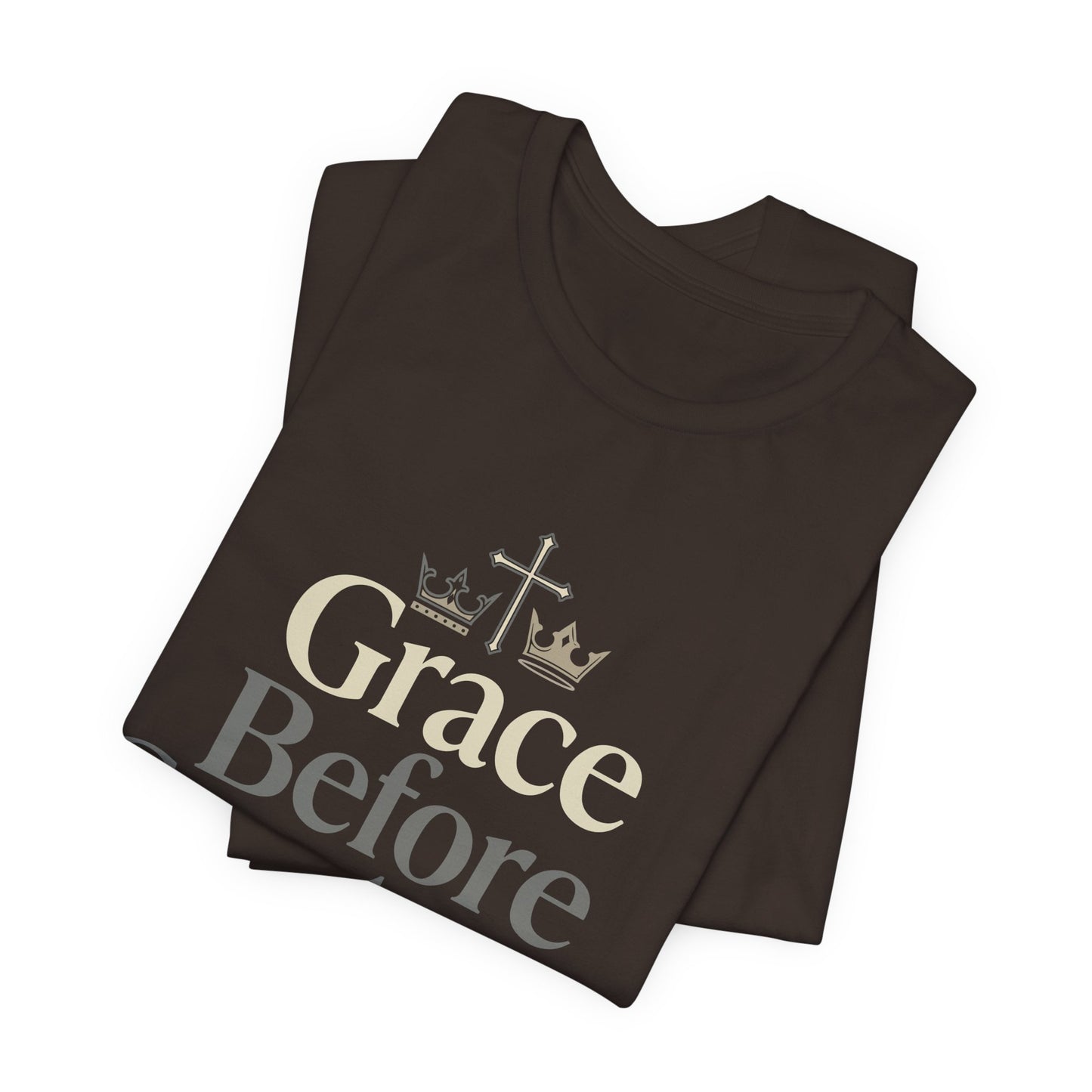 Grace Before Greatness T-Shirt — Bishop Inspirational Faith Tee