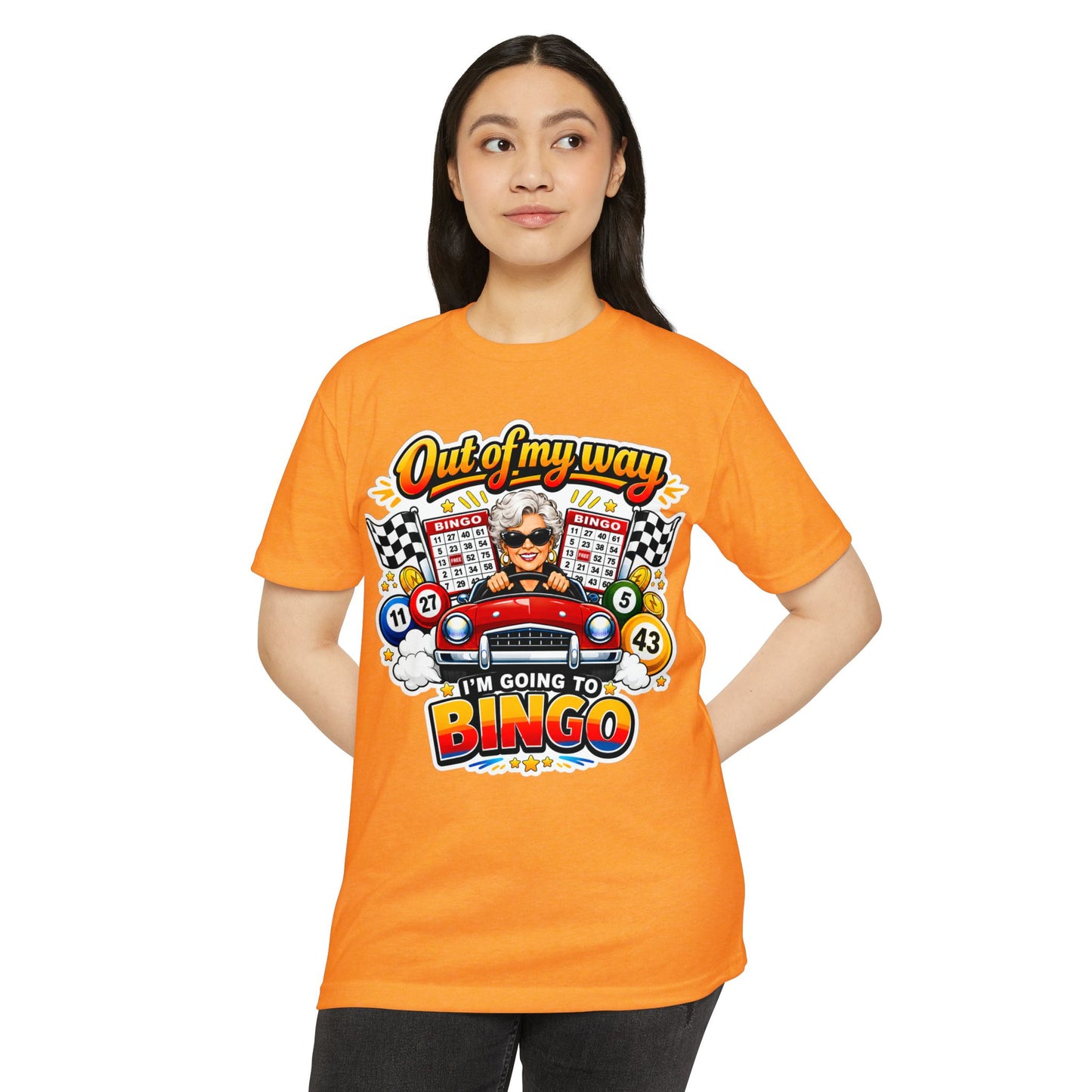 I'm Going to Bingo T-Shirt — Retro Bingo Lover Tee