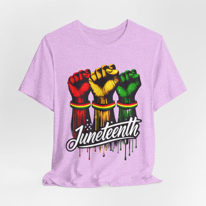 Juneteenth Fist T-Shirt — Black Liberation Pride Tee