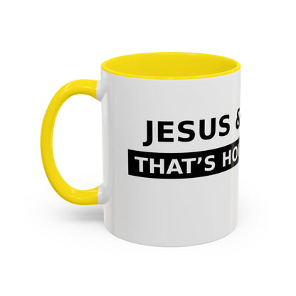 Coffee Mug — 'Caffeine & Insulin: That’s How I Function' Accent Mug