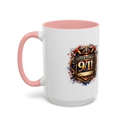 Never Forget 9/11 Memorial Coffee Mug