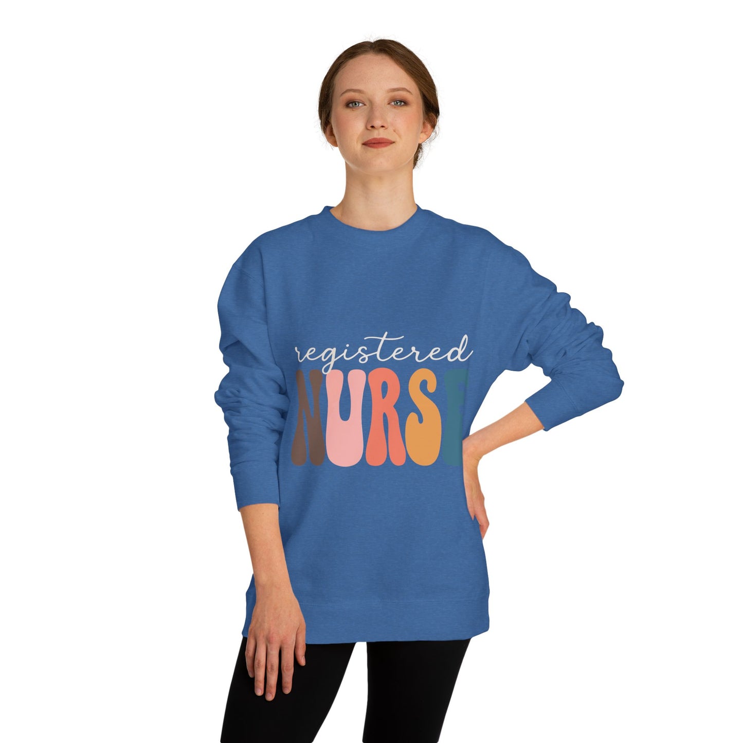 Registered Nurse Retro Crewneck Sweatshirt