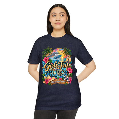 Girls Trip Cruise T-Shirt — Tropical Vacation Graphic Tee