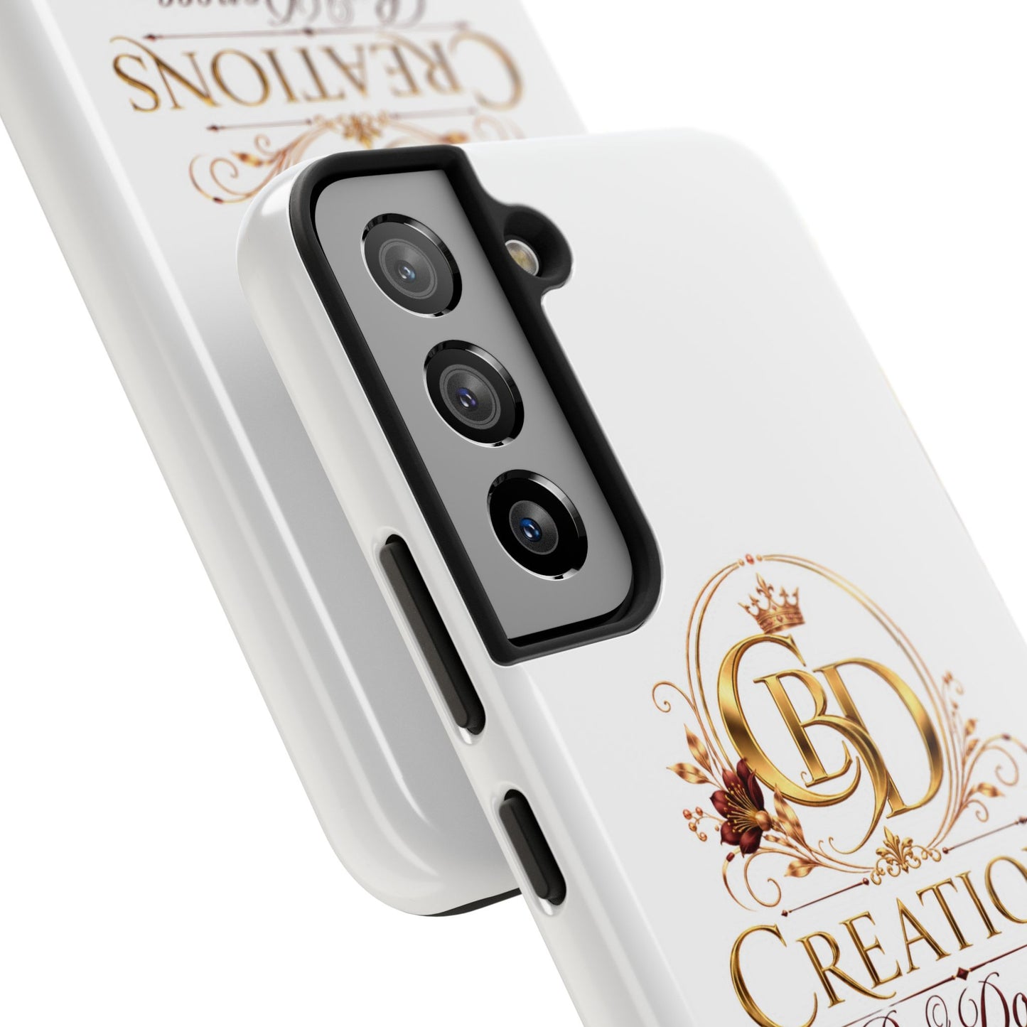 BD Creations By Donece Elegant Logo Tough Phone Case — Protective iPhone Cover