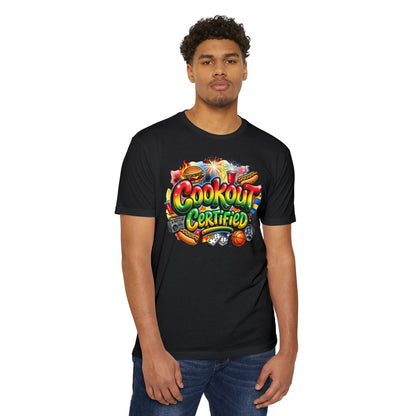 Cookout Certified T-Shirt — BBQ Party Graphic Tee for Summer, Family Gatherings & 4th of July