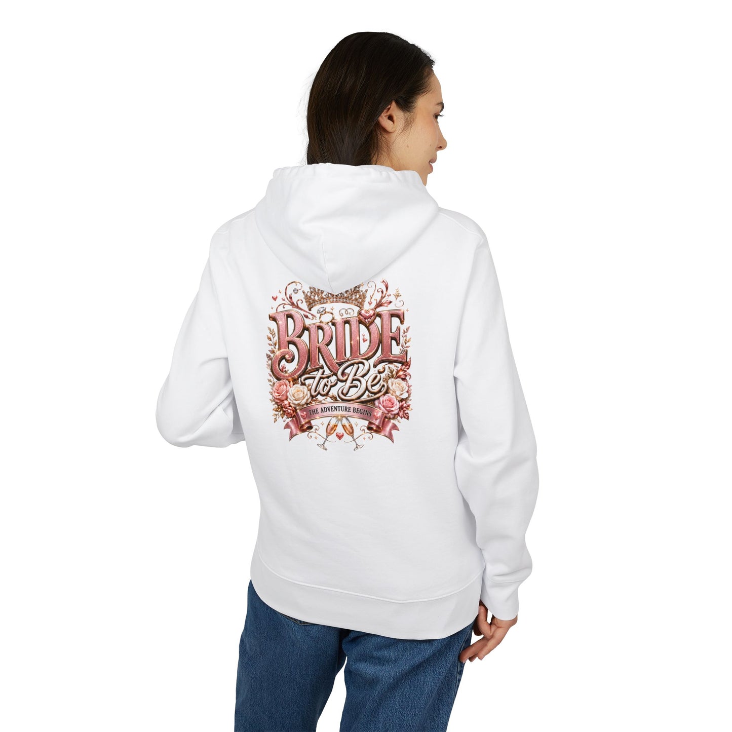 Bride To Be Hoodie — Floral Bachelorette Pullover