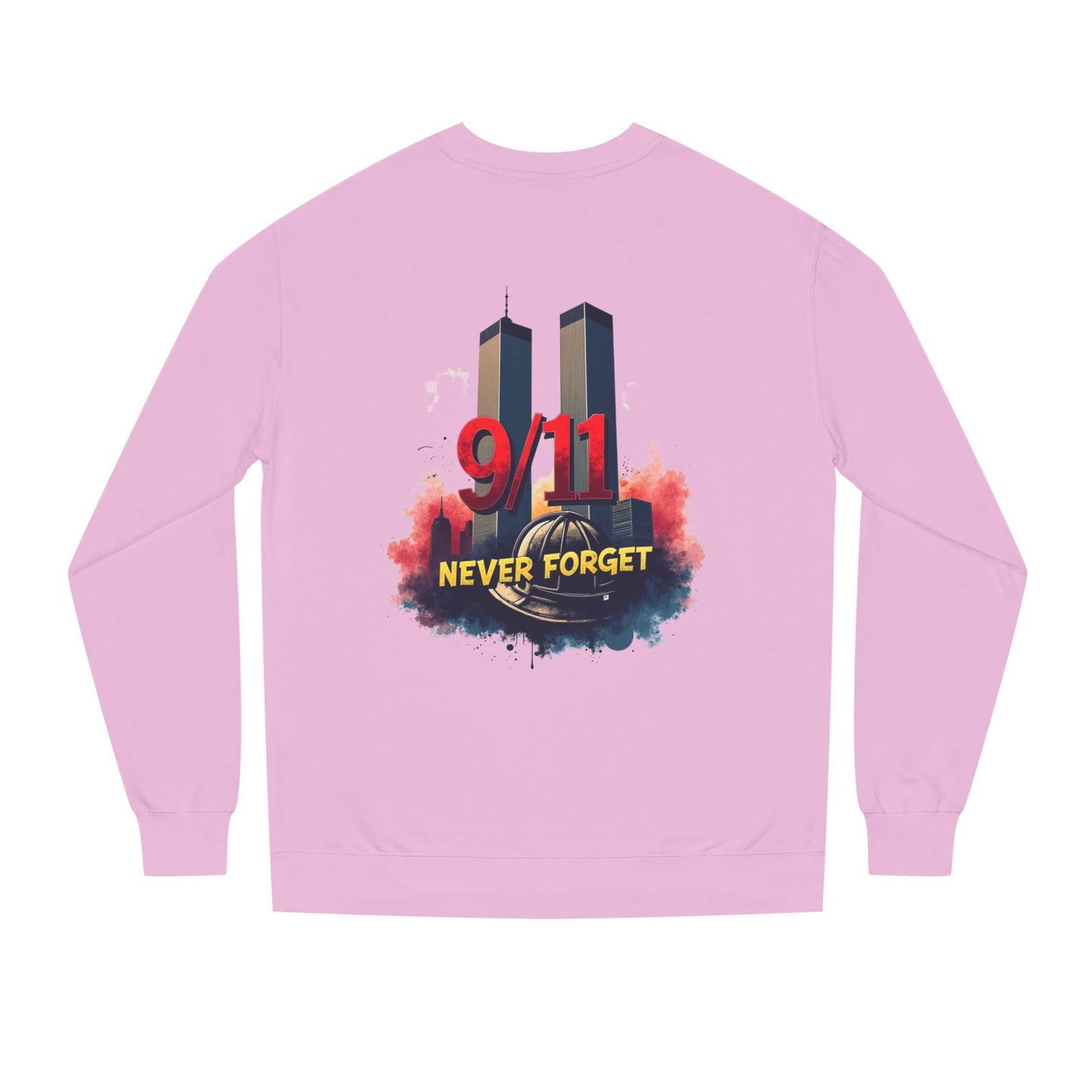 9/11 Never Forget Sweatshirt — Twin Towers Memorial Crewneck