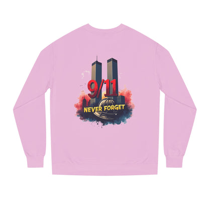 9/11 Never Forget Sweatshirt — Twin Towers Memorial Crewneck