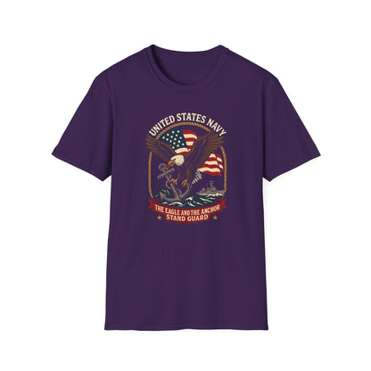 United States Navy The Eagle and the Anchor Stand Guard T-Shirt
