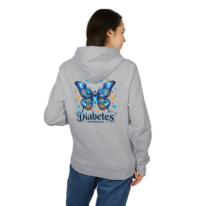 Diabetes Awareness Butterfly Hoodie